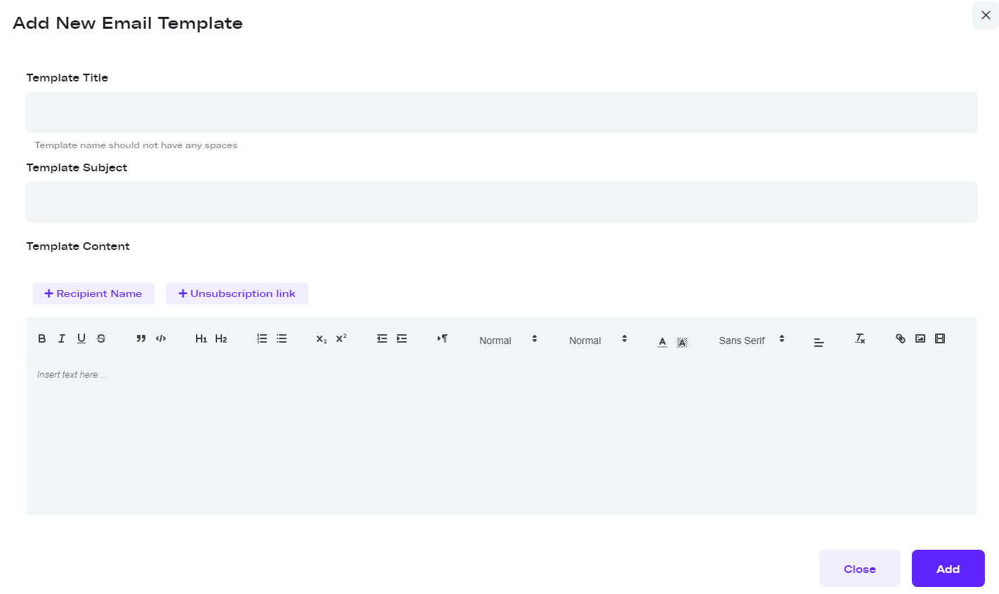 CRM and outreach tools